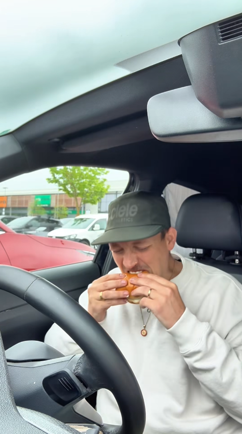 Trying a Fillet O Fish!