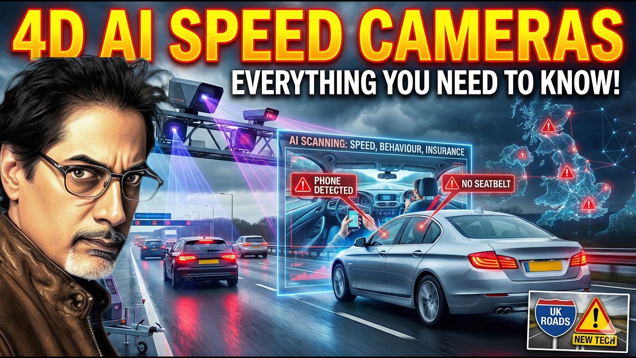 New 4D AI cameras on UK roads – what they can see will shock you