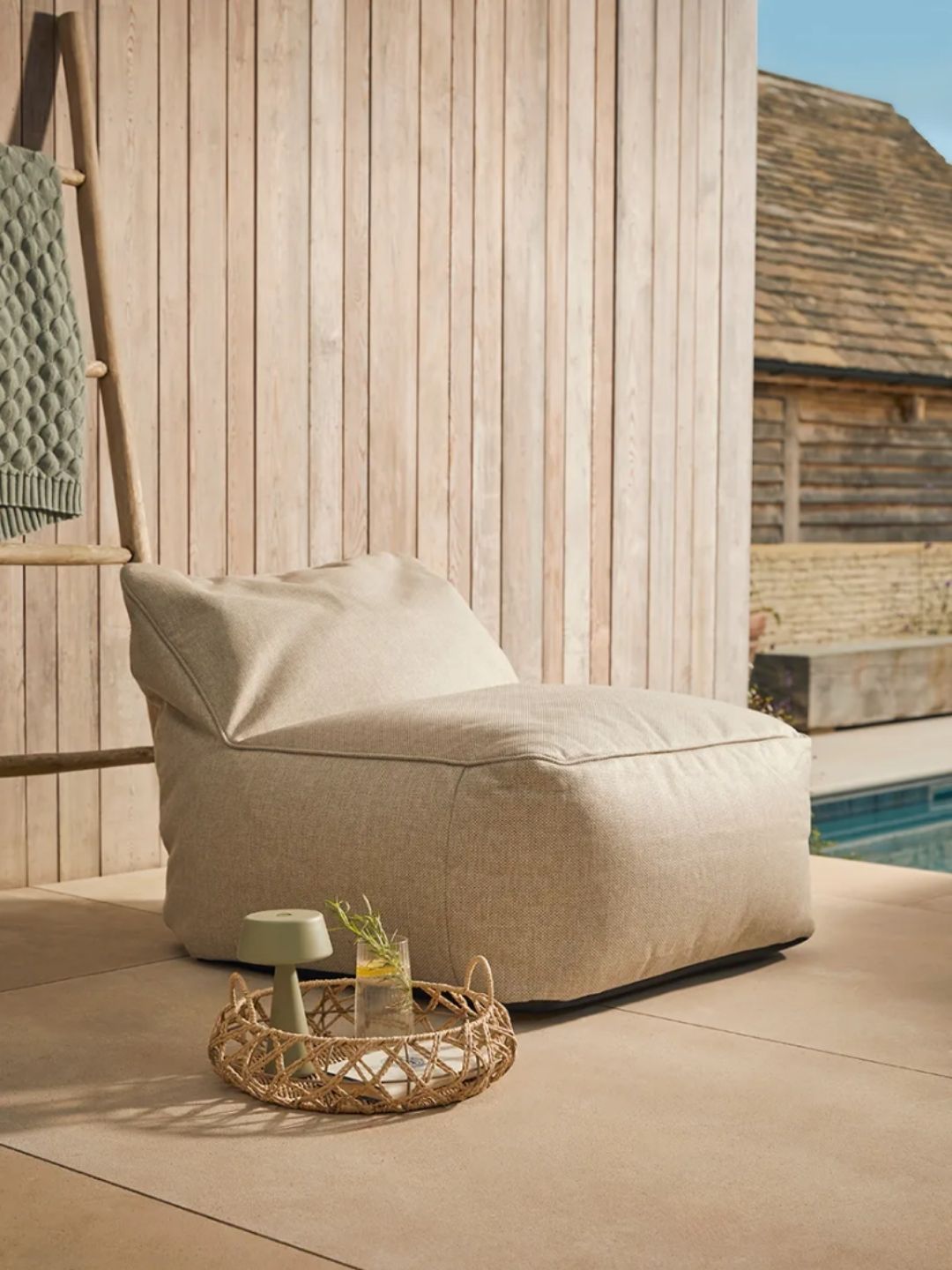 The bean bag just became the best-looking seat of summer