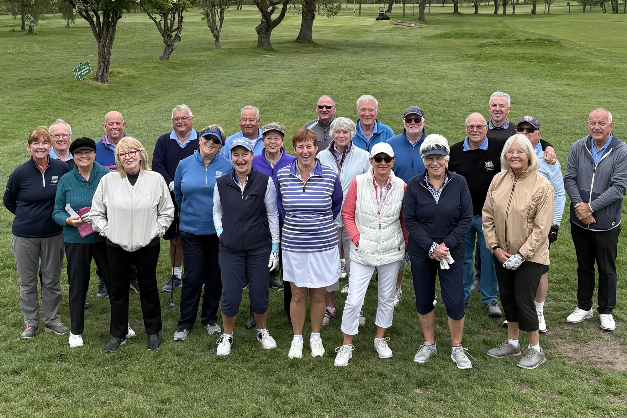 Past captains celebrate success at Lightcliffe Golf Club