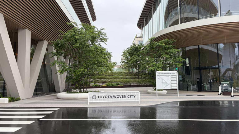 I went to Toyota's city of the future. It's a work in progress.