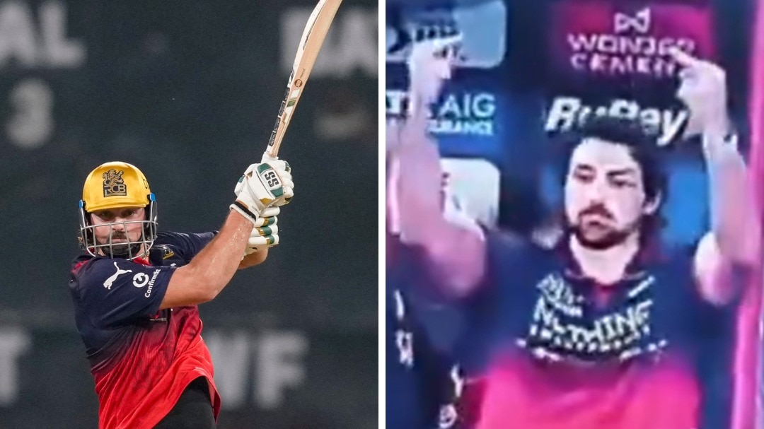 Did Tim David give MI middle finger salute in Raipur tie? RCB star's ...
