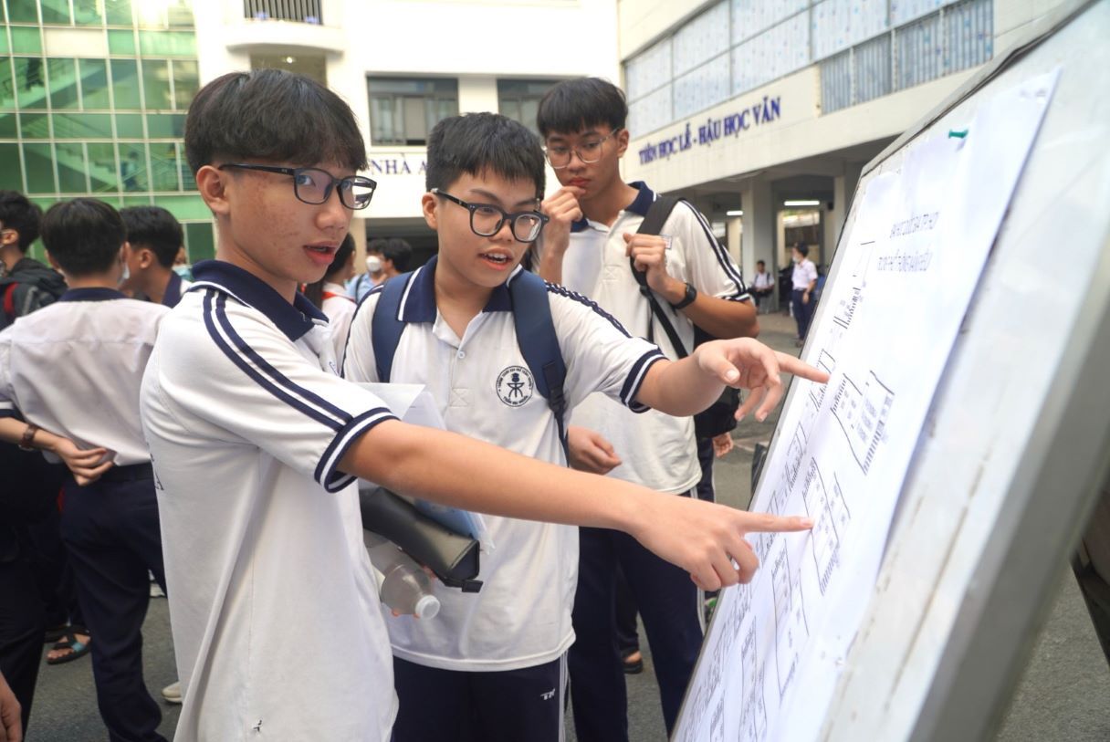 Tuyển sinh lớp 10 Trường Phổ thông Năng khiếu, hôm nay chốt đăng ký dự thi