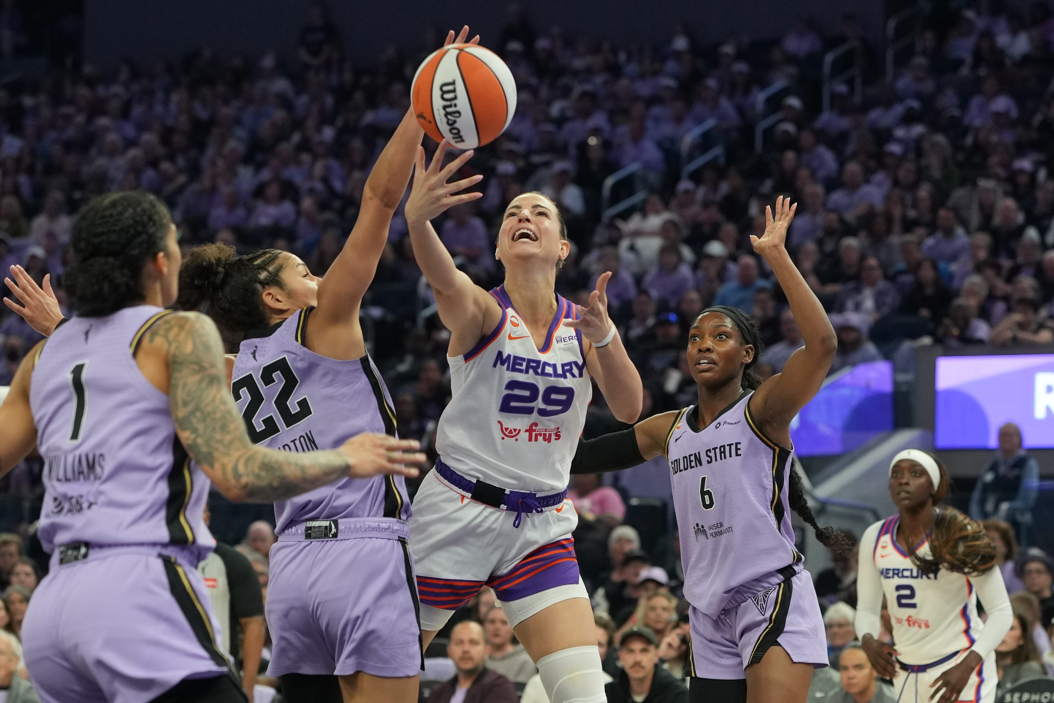Mercury fall at Golden State in 2nd of back-to-back to open 2026 season