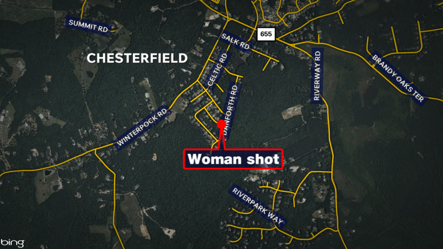 Woman shot, injured in Chesterfield domestic-related incident
