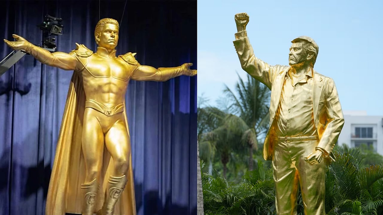 The Boys creator stunned after Trump’s gold statue goes viral: 'It’s ...