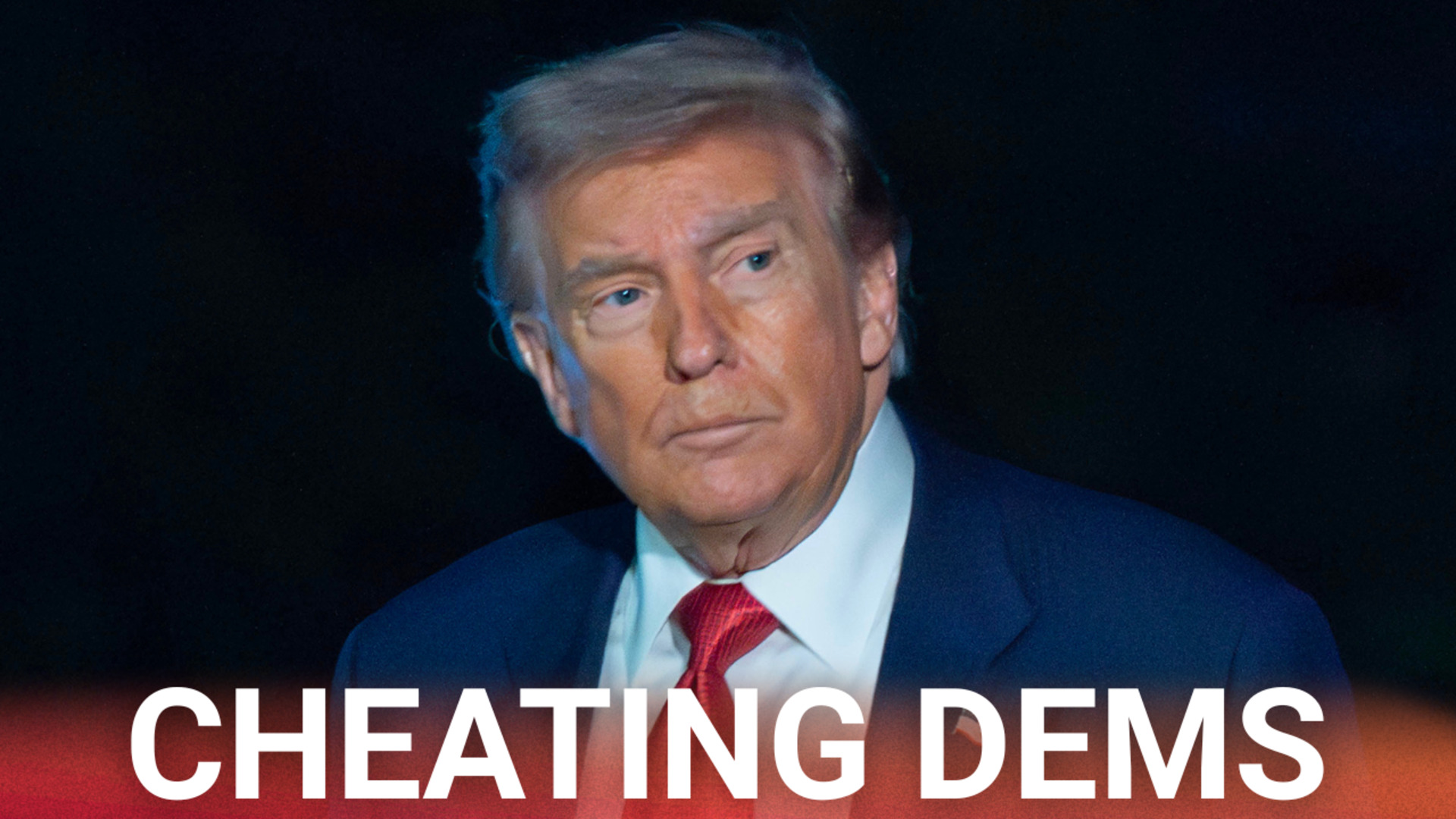 Trump ferociously accuses Democrats of wanting to cheat in elections