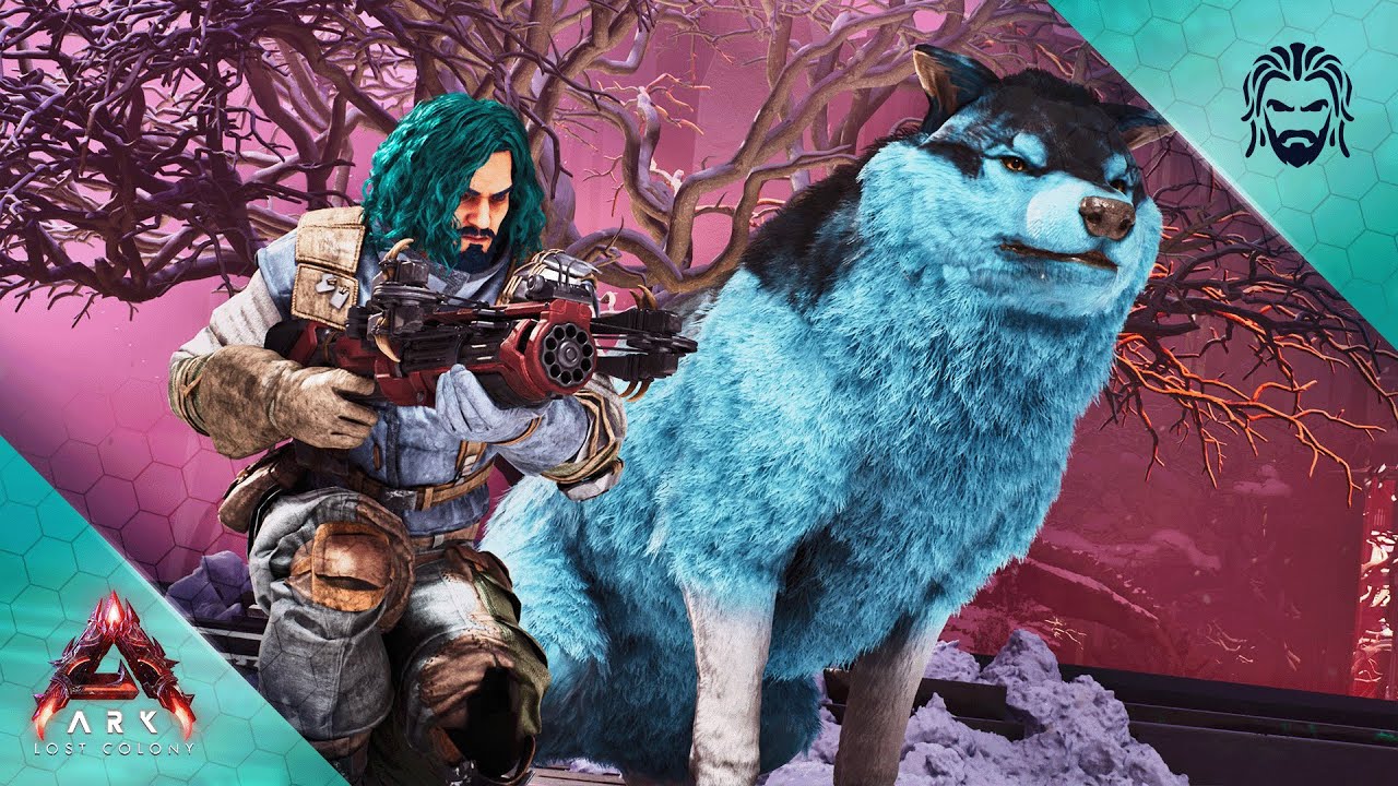 I unleashed an army of wolves to take over the city in ARK