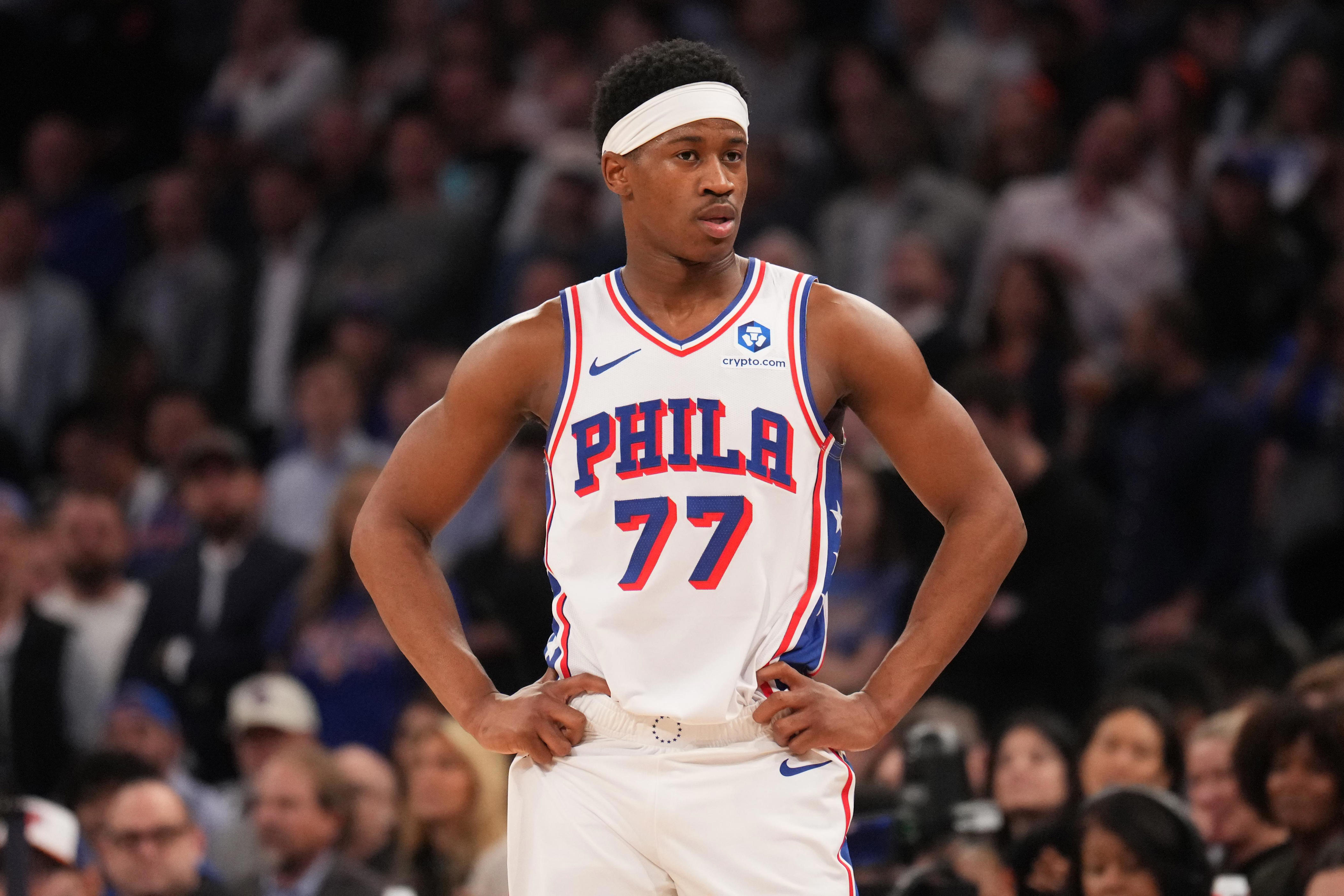 Hours after VJ Edgecombe's rookie season ended, Sixers share excitement over his future