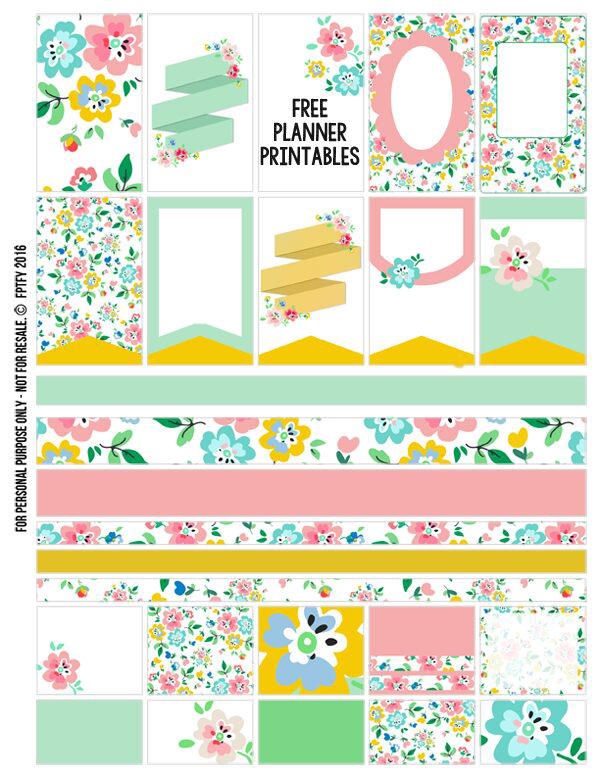 50+ free Happy Planner printables for year-round planning