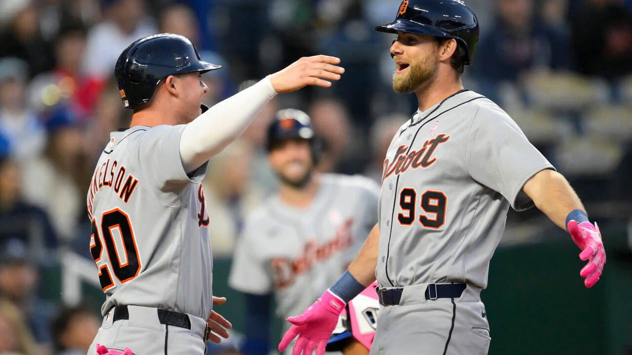 Gage Workman hits first major league home run as Tigers defeat Royals 6-3