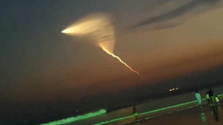 Watch: Spectacular video from Bangladesh captures India's Agni MIRV missile launch