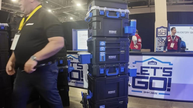 8 CaseStack products from Lowe's to organize your tool setup