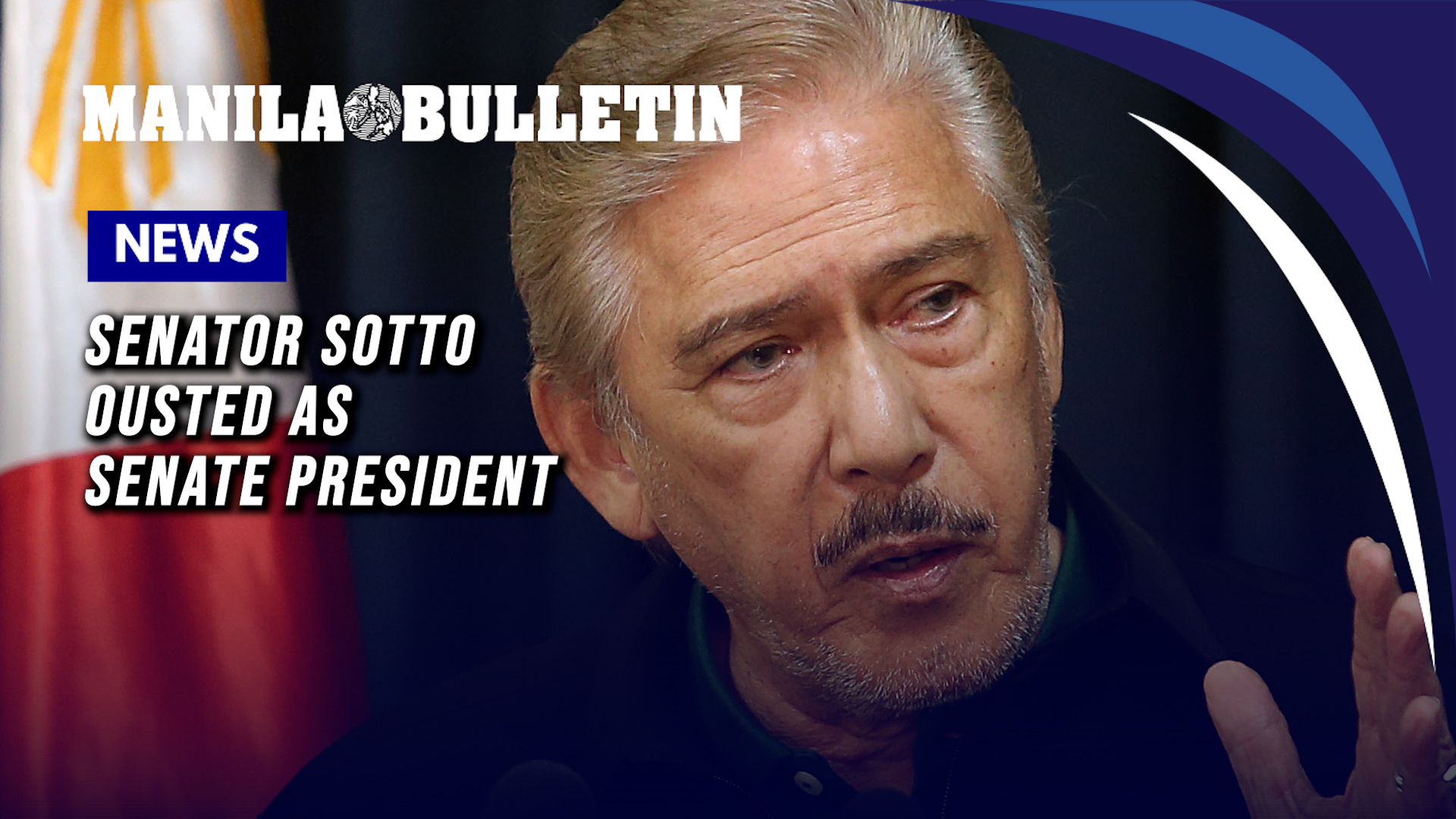 Senator Sotto ousted as Senate President