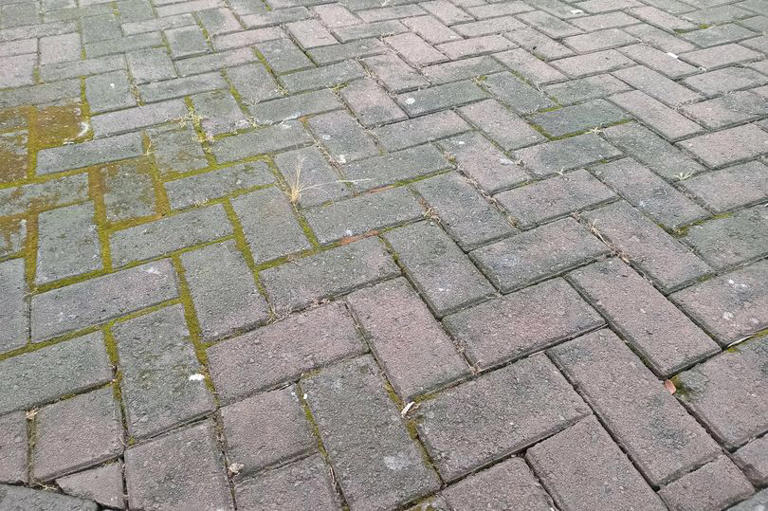 Remove stubborn black patio stains using 1 common ingredient as a ...