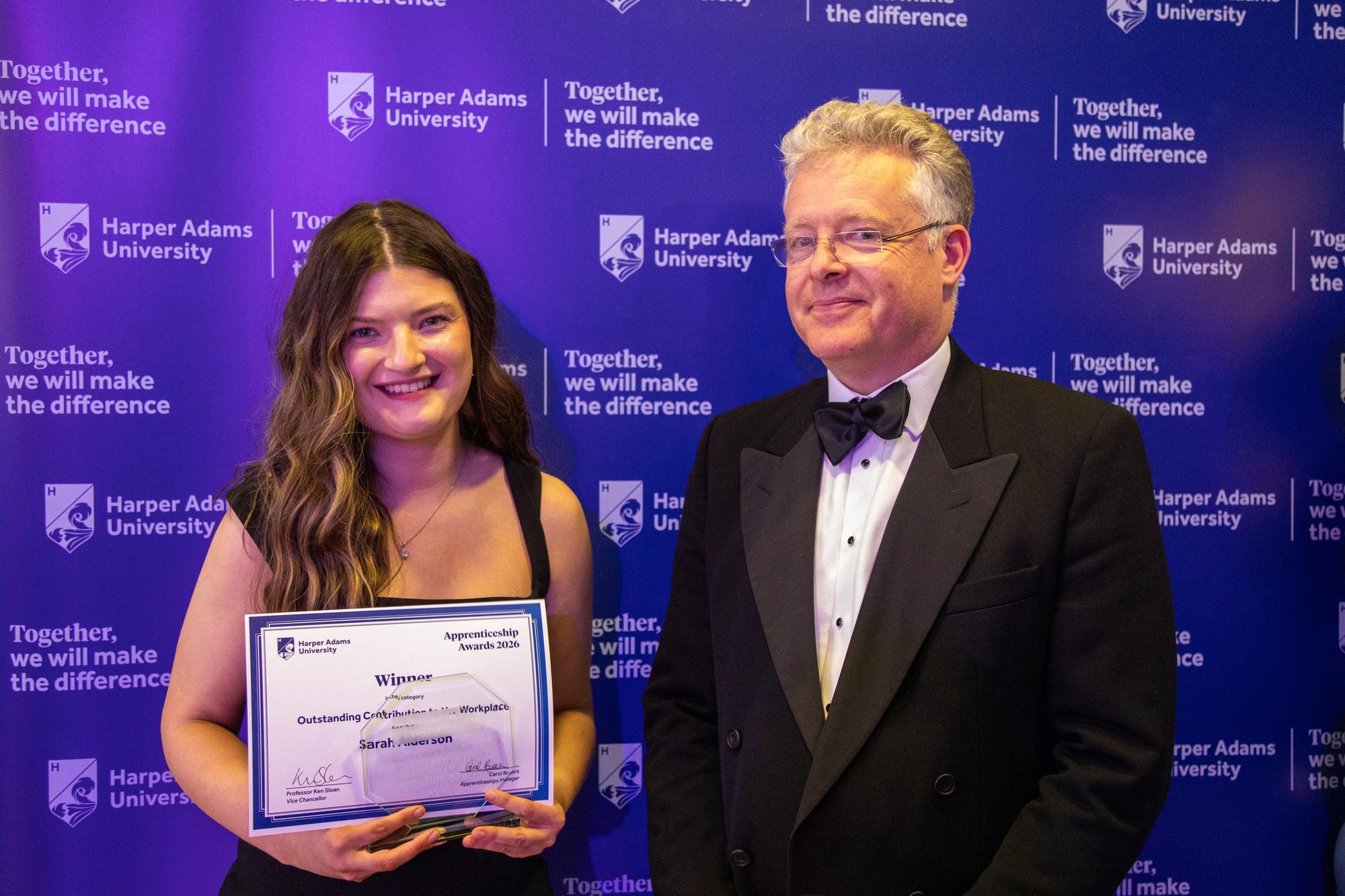 Winners celebrated at inaugural University Apprenticeship Awards