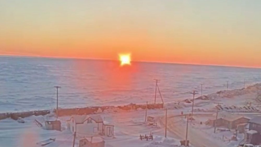 Footage from Alaska marks the start of the midnight sun season