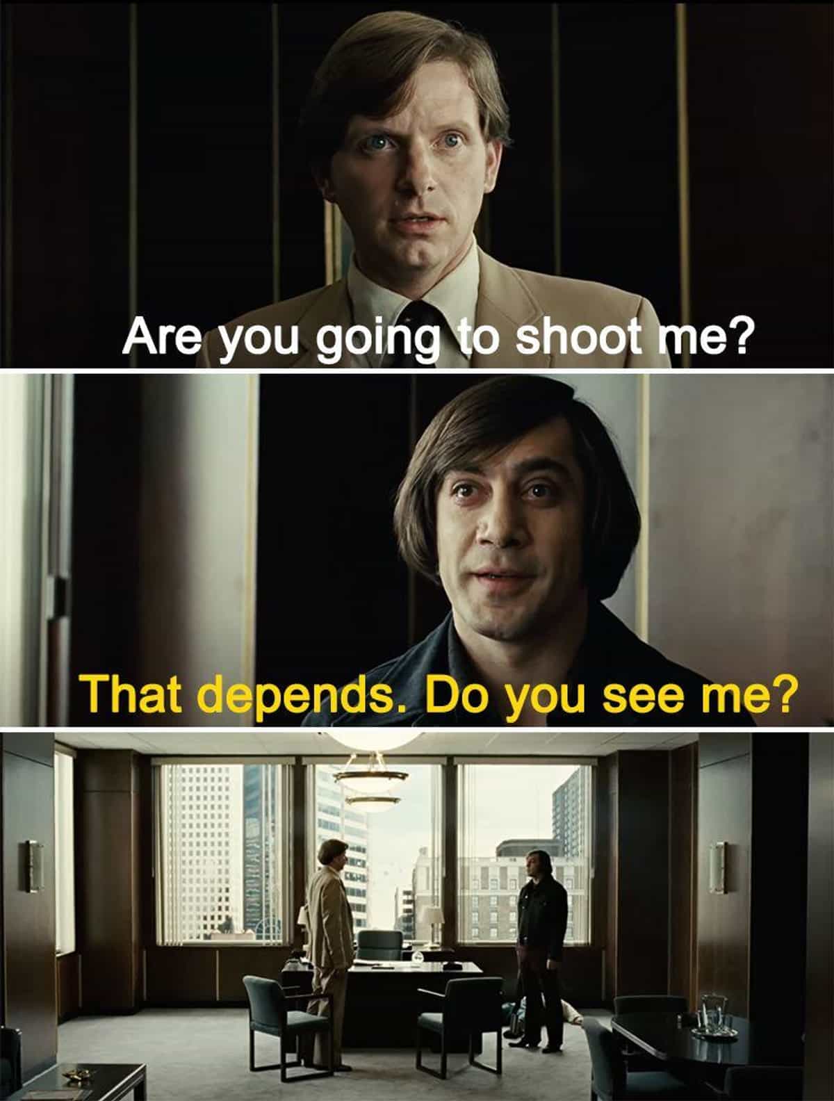 The most terrifying nonhorror movie quotes