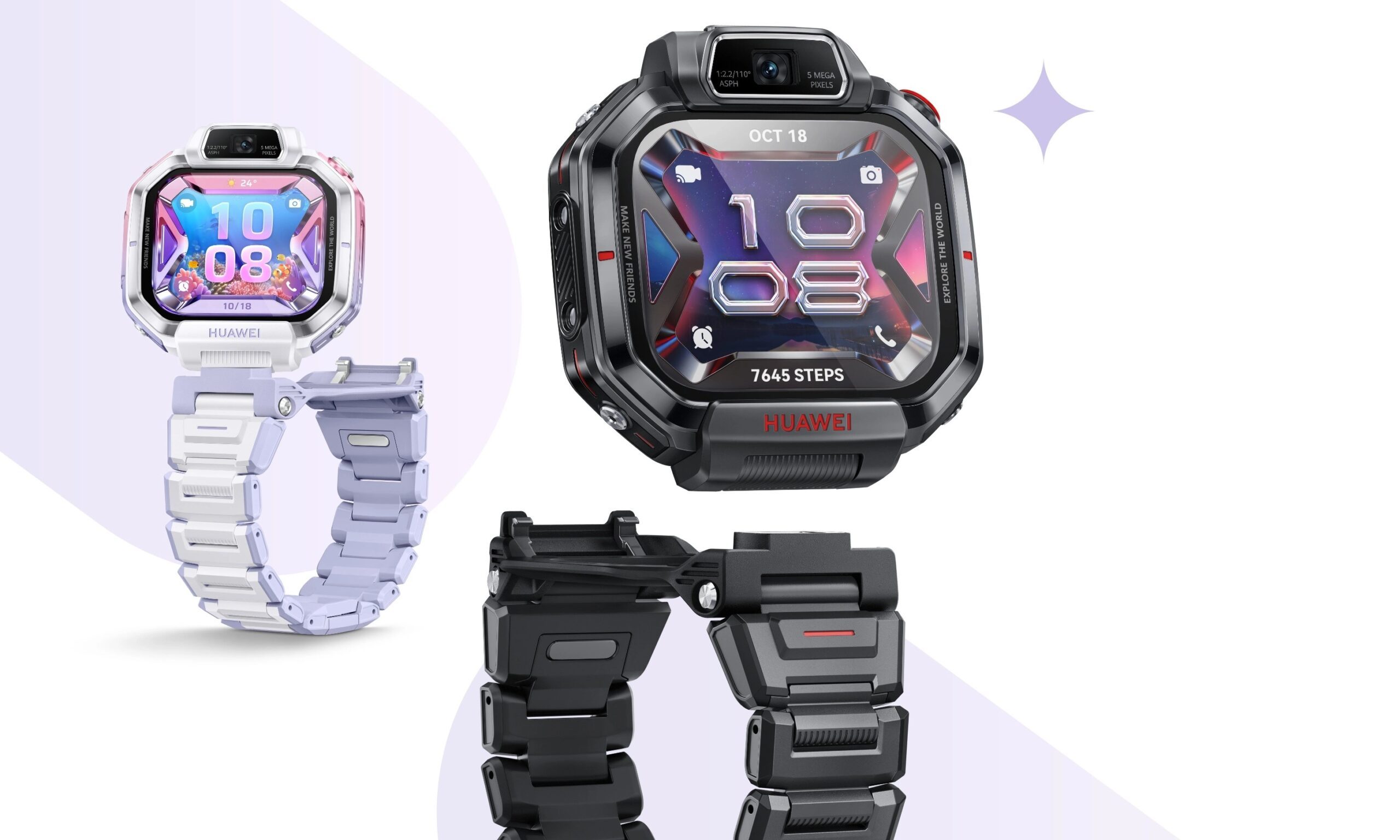 This over-engineered smartwatch has two cameras and it morphs into an ...