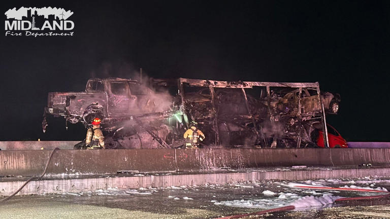 2 fires shut down I-20 over weekend