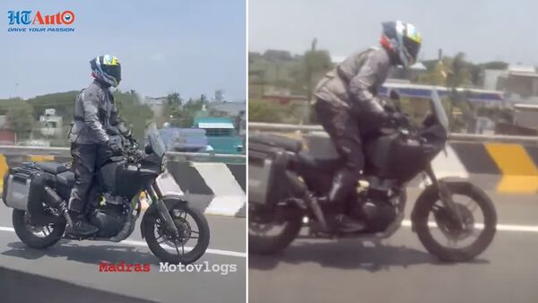 Royal Enfield Himalayan 750 spied testing again, edges closer to production