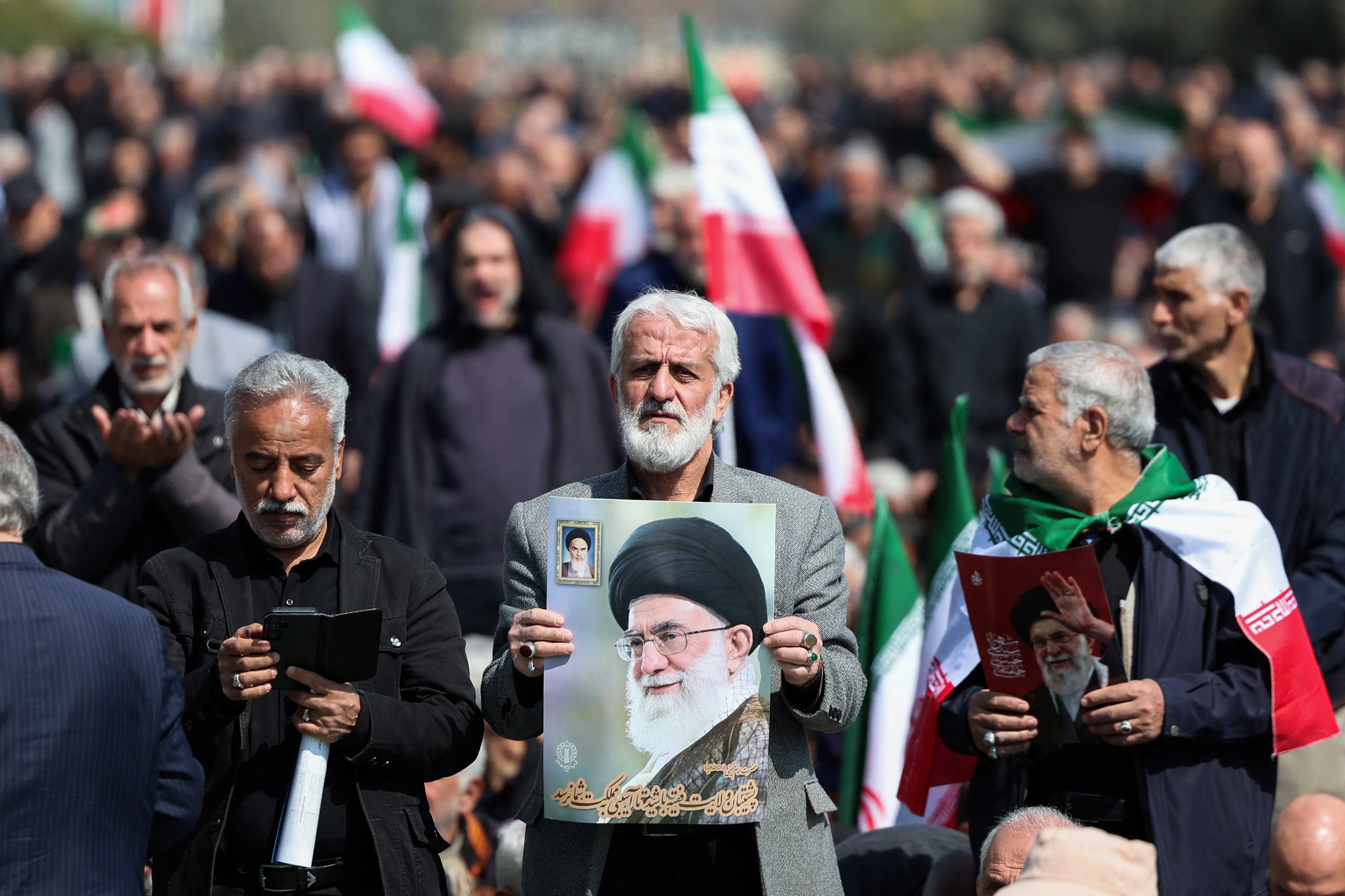 Iran claims supreme leader recovered from 'scratch behind the ear'