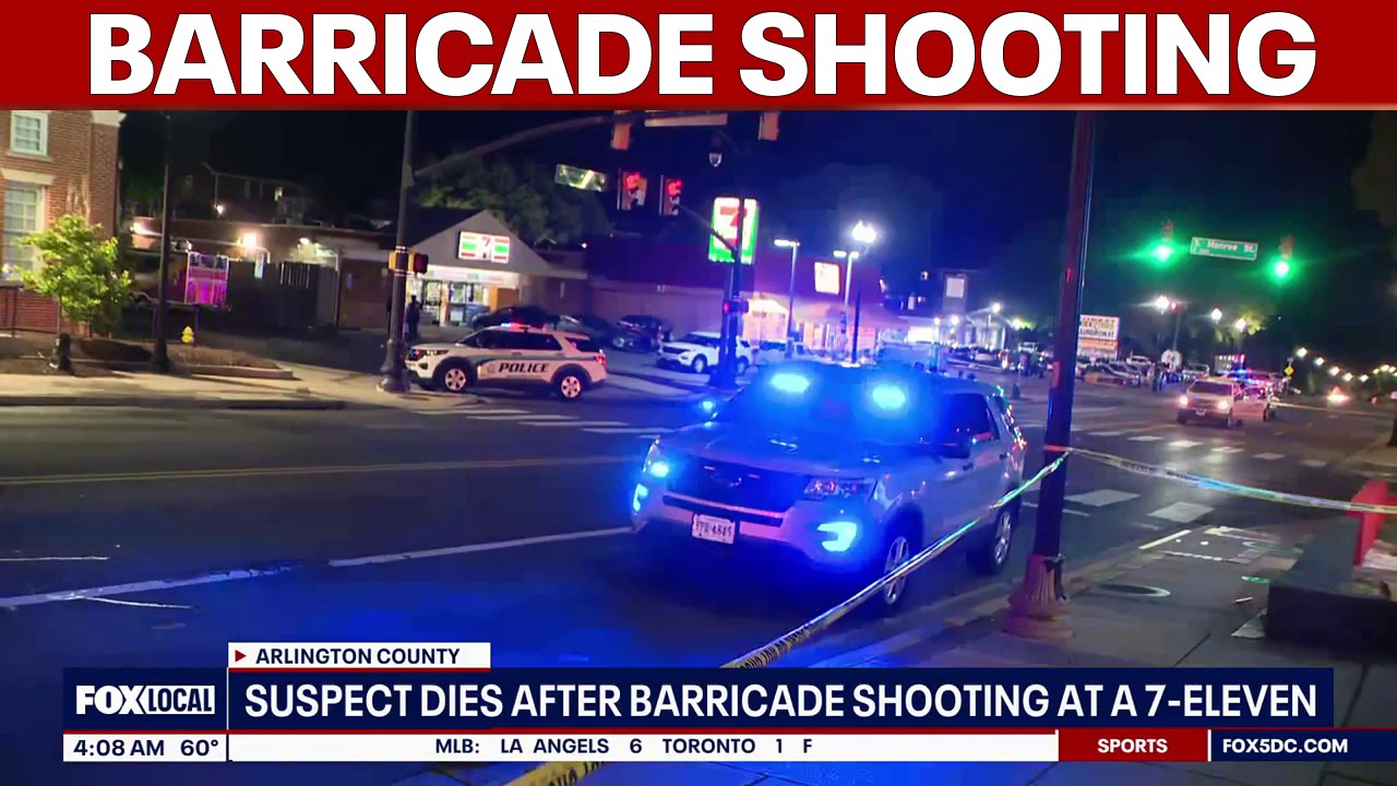 Suspect dies after barricade shooting at a 7-Eleven | FOX 5 AT 4AM
