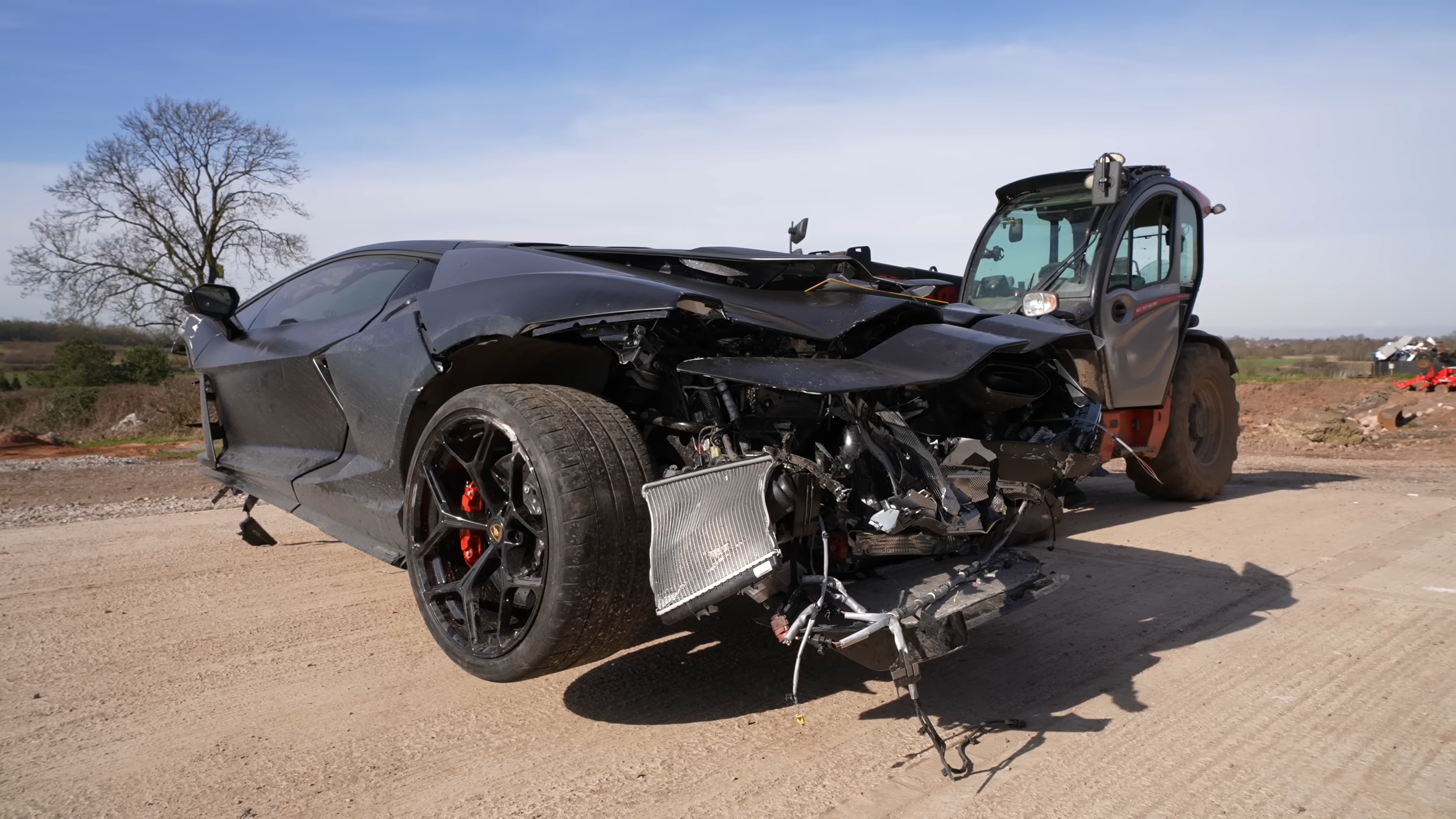 Watch me rescue a completely wrecked $600,000 supercar