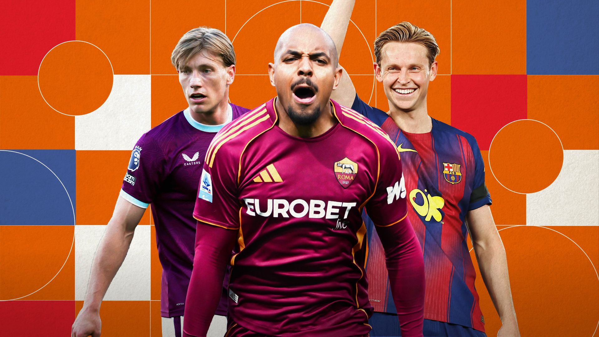 Oranje overzee: De Jong kampioen, AS Roma-duo zorgt voor comeback en ...