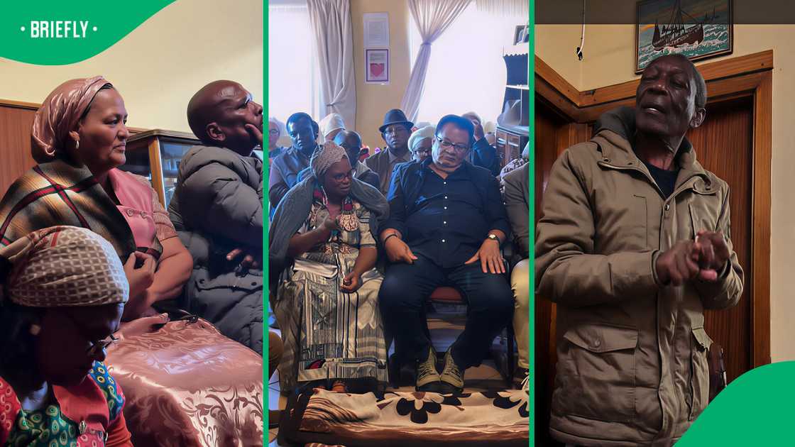 Namibian groom’s emotional tears during lobola meeting go viral online