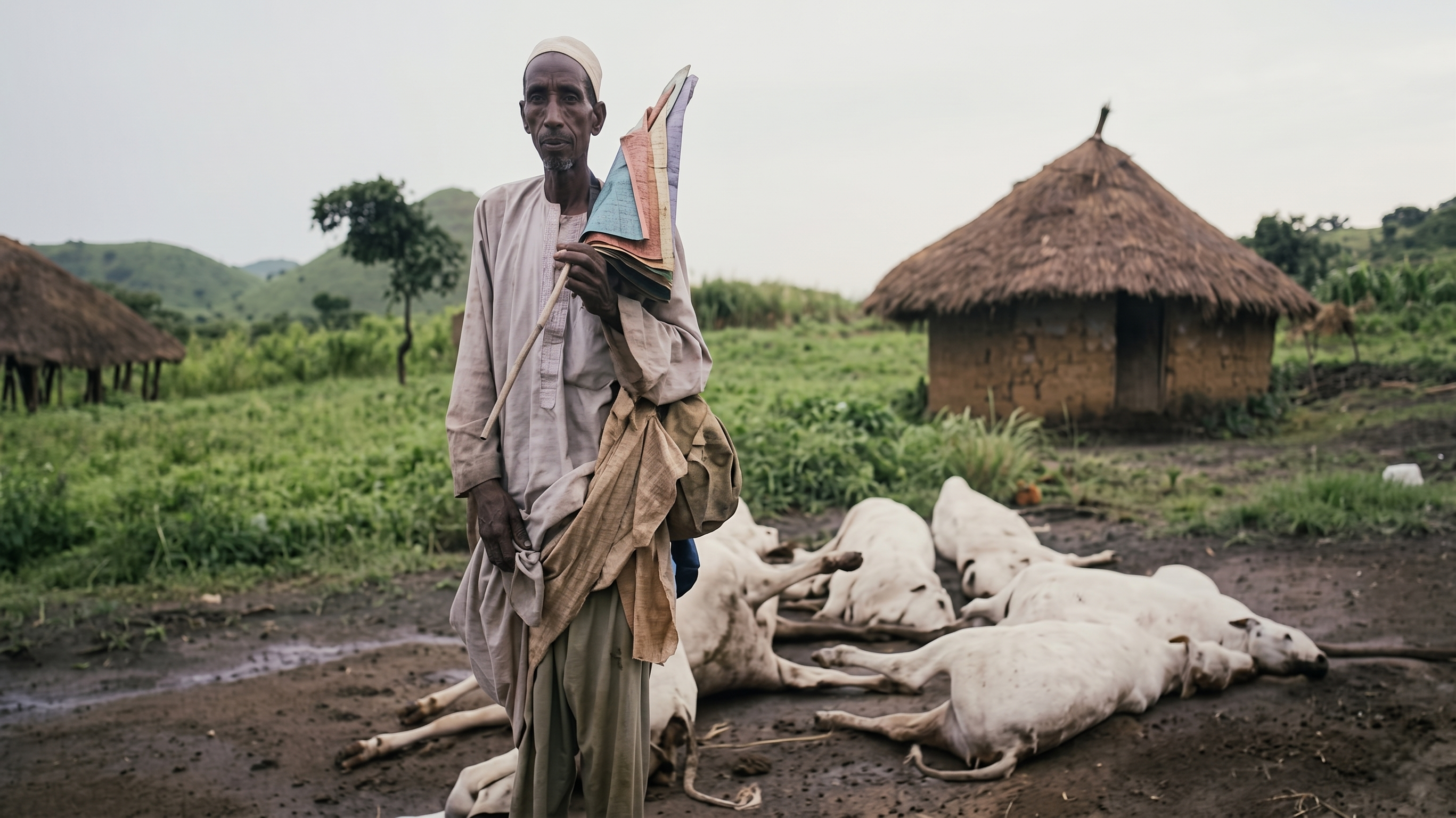 A lake in Cameroon released invisible gas - then 1,788 people suffocated