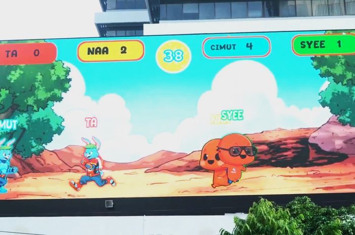 Main game seru bareng Bobo the Origin di CFD Sudirman