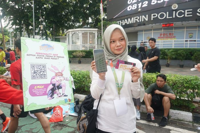 Main game seru bareng Bobo the Origin di CFD Sudirman