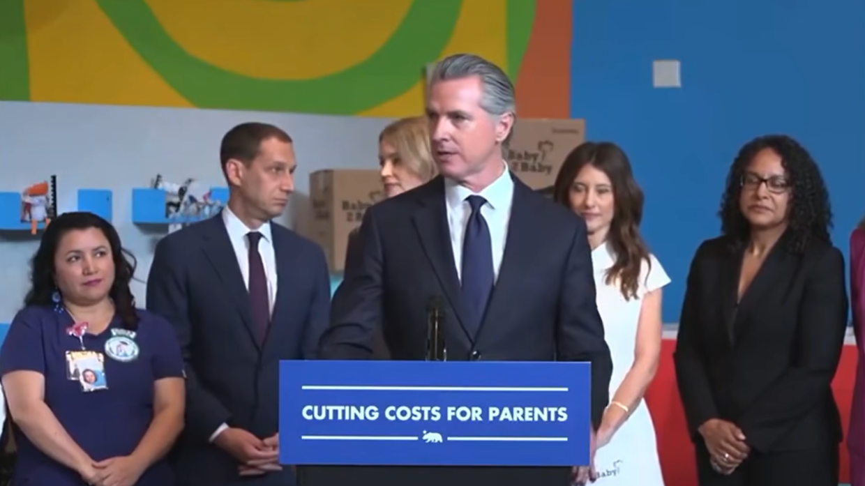 Trump Loses Control As Newsom Post Diaper Secret