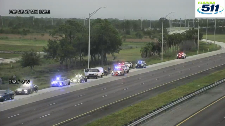 Orlando man arrested after foot chase on I-95 in Brevard County