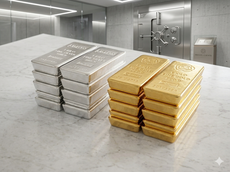 Why is gold price down and silver rate up, and will precious metals ...