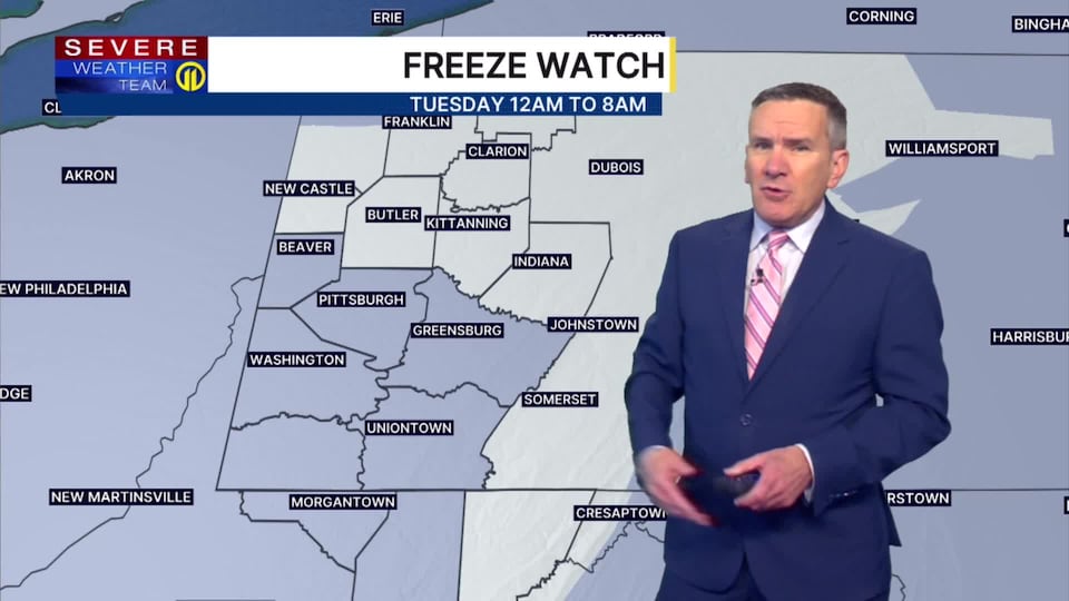 Frost returning as some areas drop into the upper 20s, temperatures ...