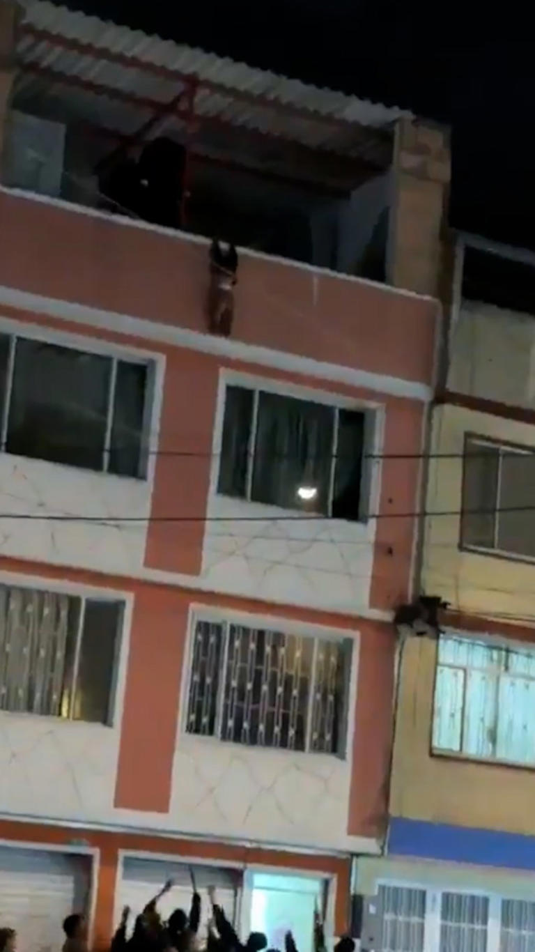 Heart-stopping video shows toddler fall from 4th-floor balcony after ...