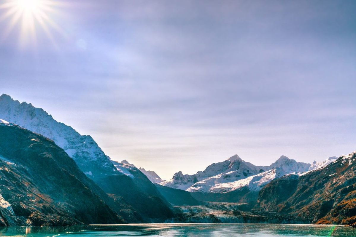 The sun just rose in this Alaskan town and now it will not set again ...