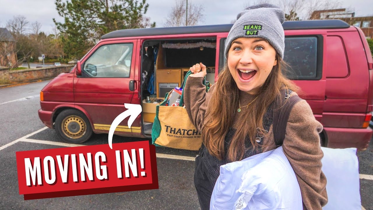 Full time van life begins | Move in day