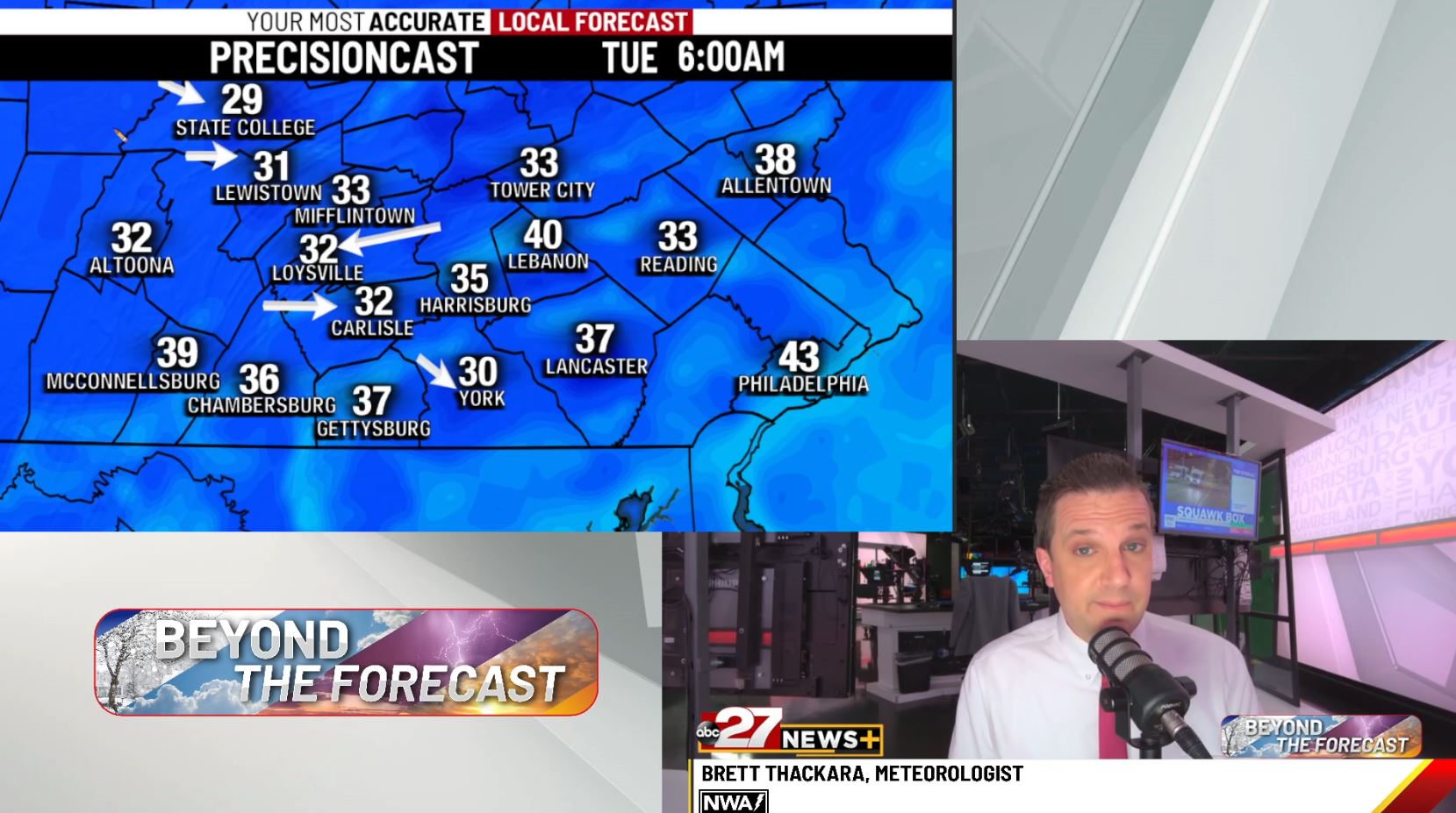 Brett's Monday beyond the forecast