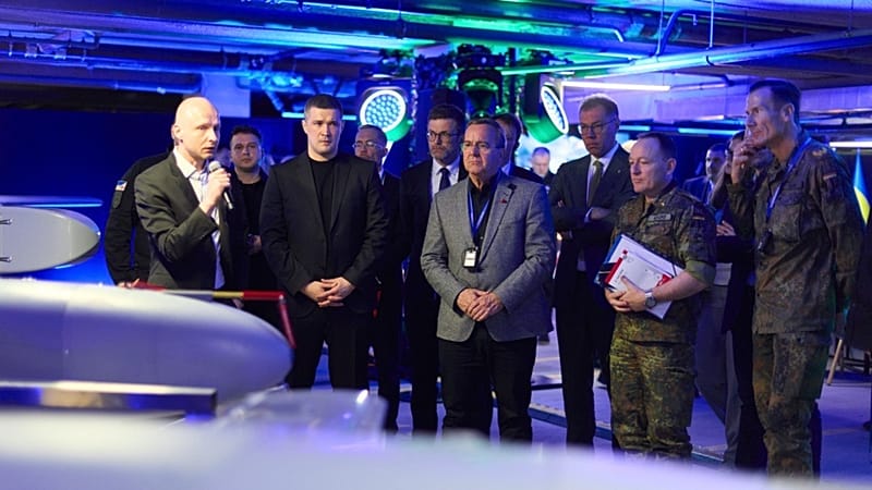 Berlin and Kyiv unveil 'Brave Germany' arms programme