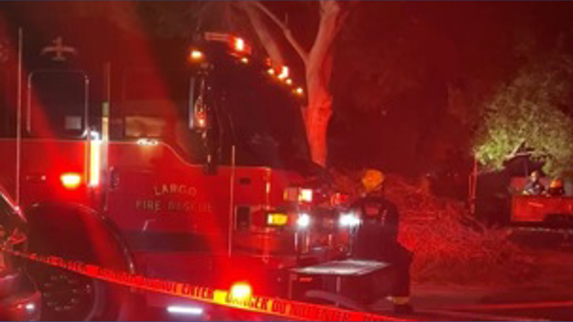 Largo Fire Rescue and Police are currently on the scene of a fire ...