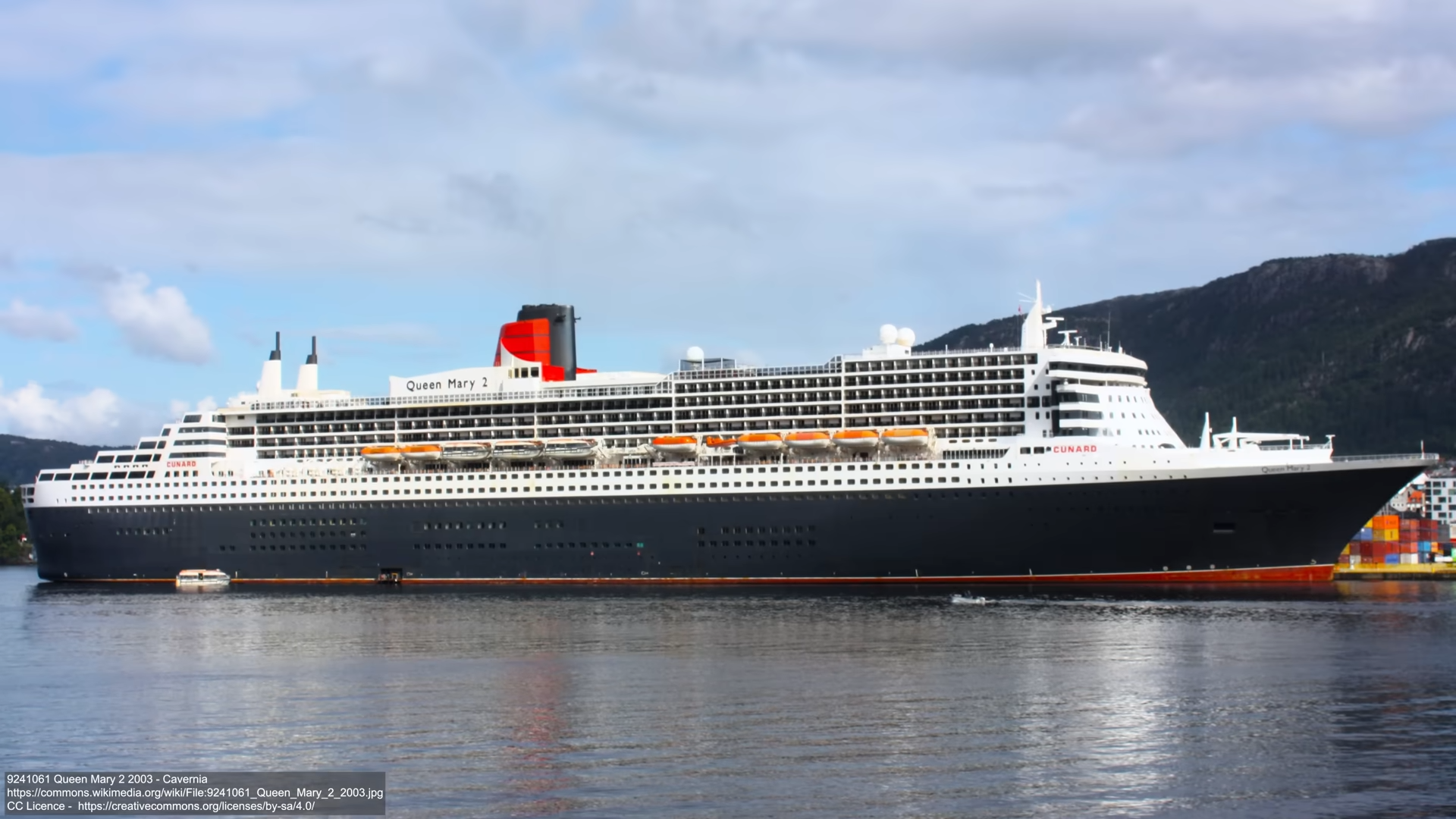 Watch a massive ship lean hard - then somehow recover instantly