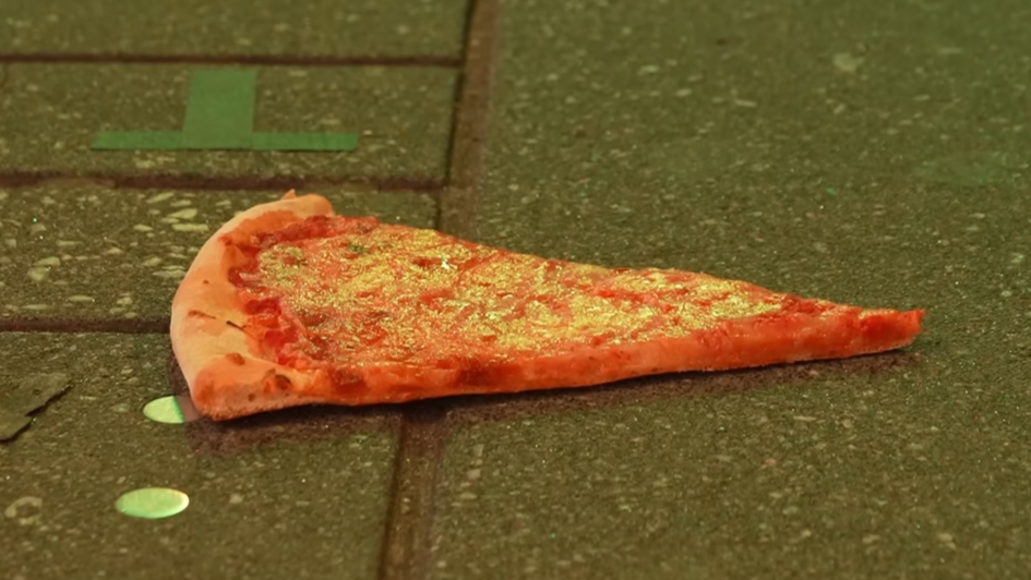 He tried to beat a 69-pizza record - then took it all the way to 100