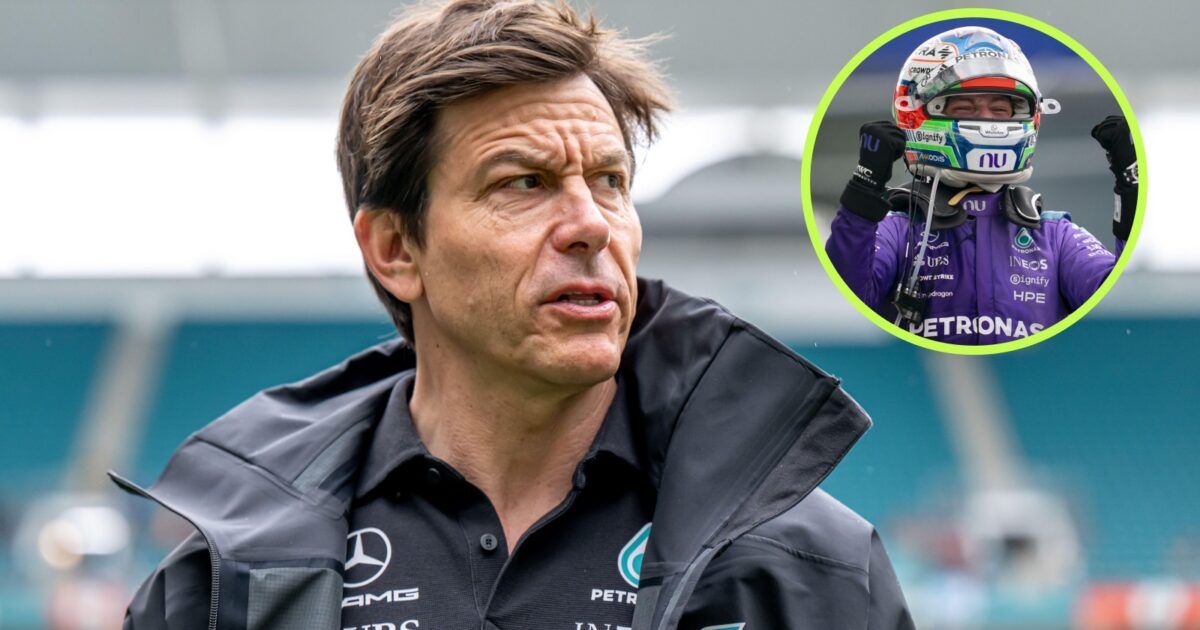 Toto Wolff and Kimi Antonelli