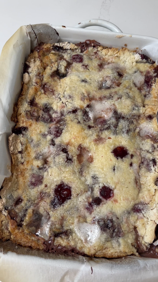 Enjoy a decadent Ding Dong dump cake for dessert