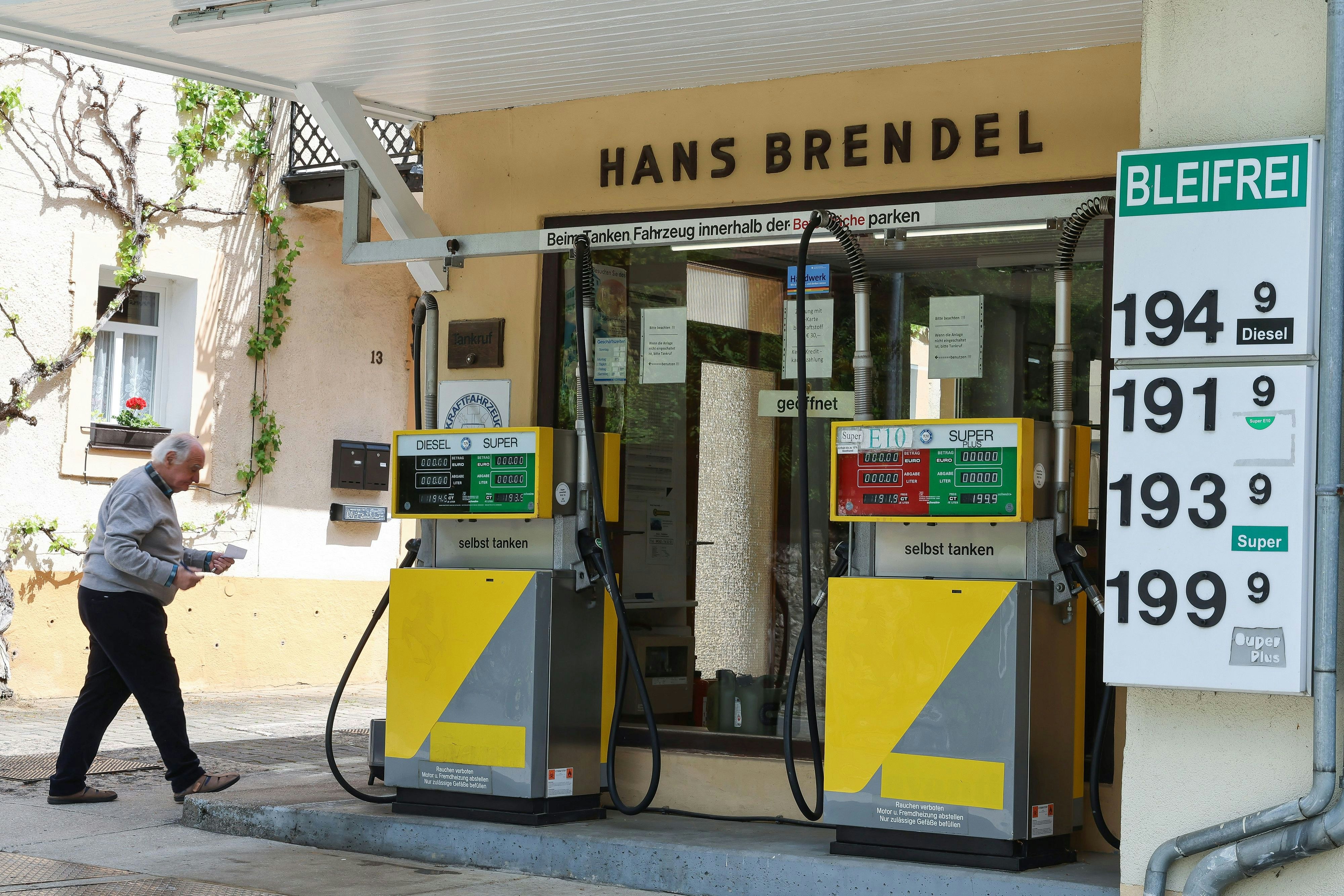 Ab Tankstelle Preise