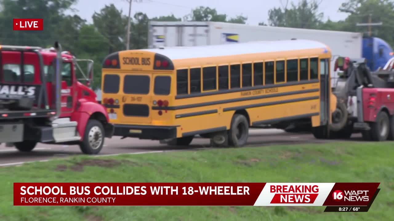School bus involved in crash on Highway 49