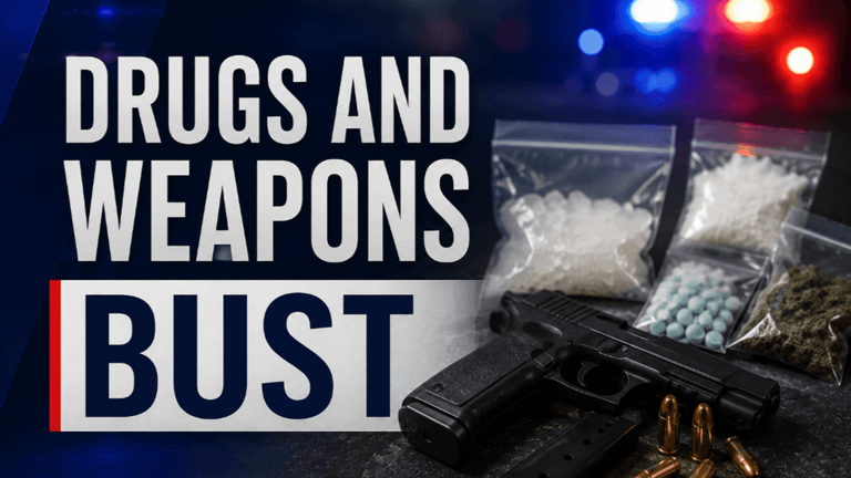 Traffic stop leads to drug and firearm arrest in Carbon County